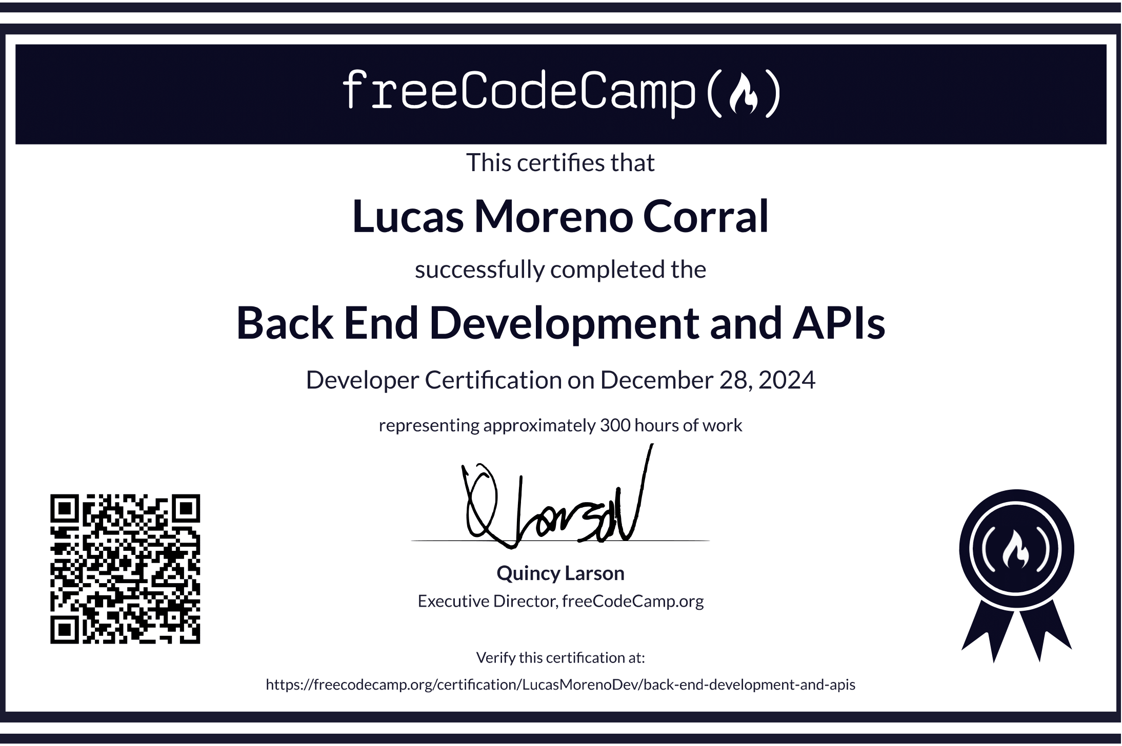 BackEnd Development y APIs